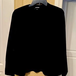 Express Dressy Casual Black jacket blazer